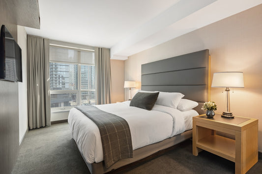 Clean hotel room